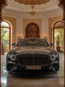 Luxury car in Rabat