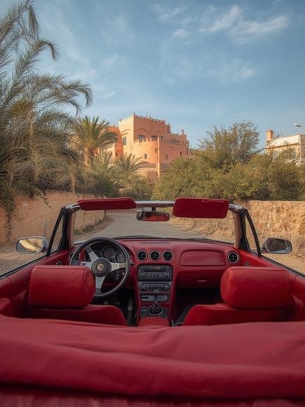 Renting a Convertible Car in Rabat
